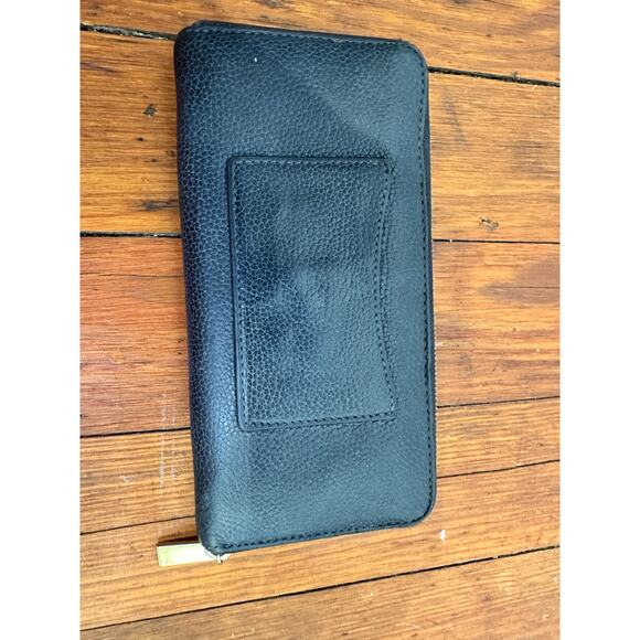 MICHAEL KORS Navy Mercer Multipocket Continental Zip Up Wallet - Picture 2 of 12